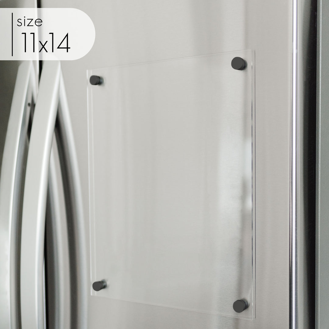 Blank Fridge Board | Acrylic Dry-Erase Board