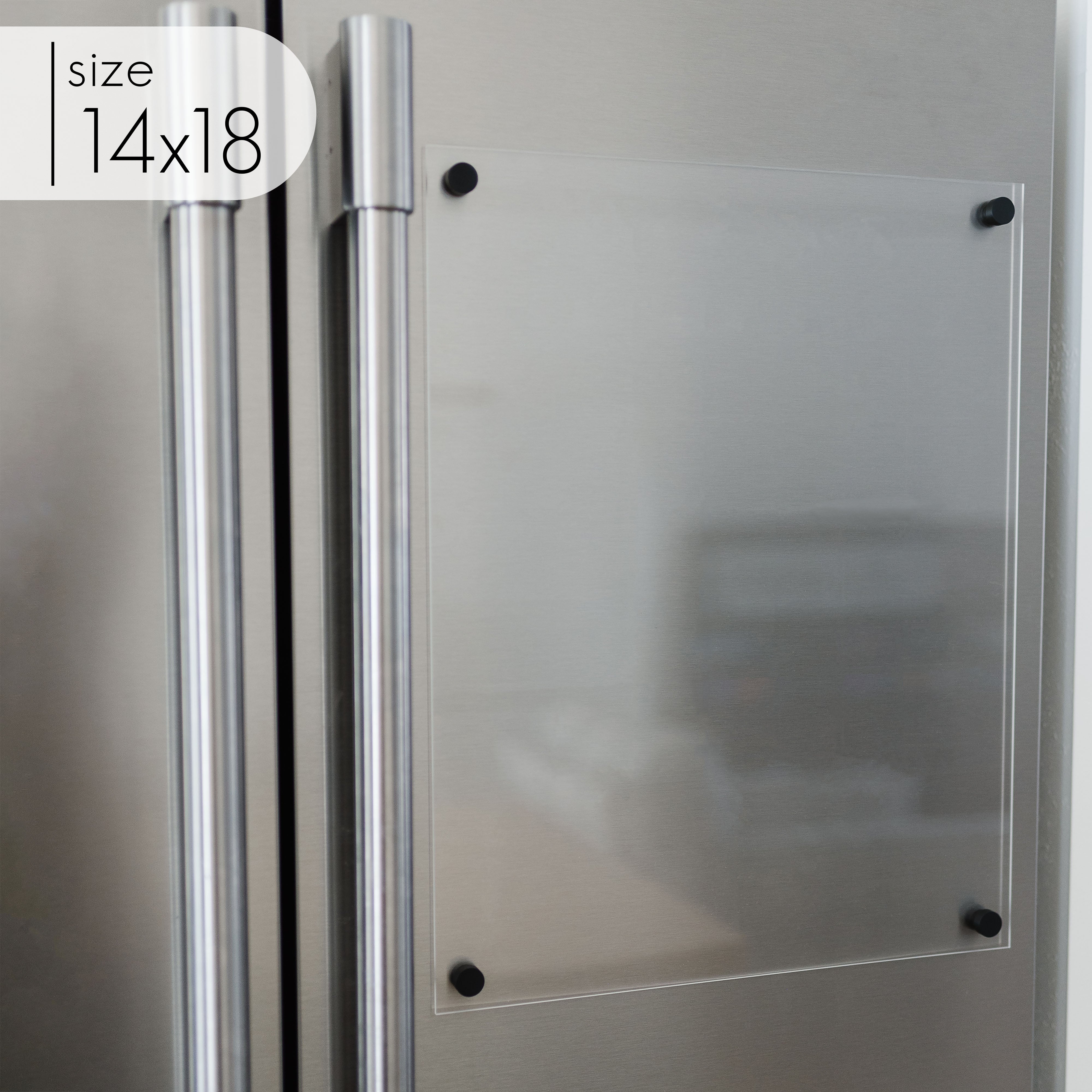 Blank Fridge Board | Acrylic Dry-Erase Board