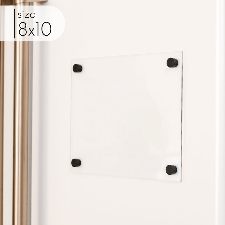 Blank Fridge Board | Acrylic Dry-Erase Board
