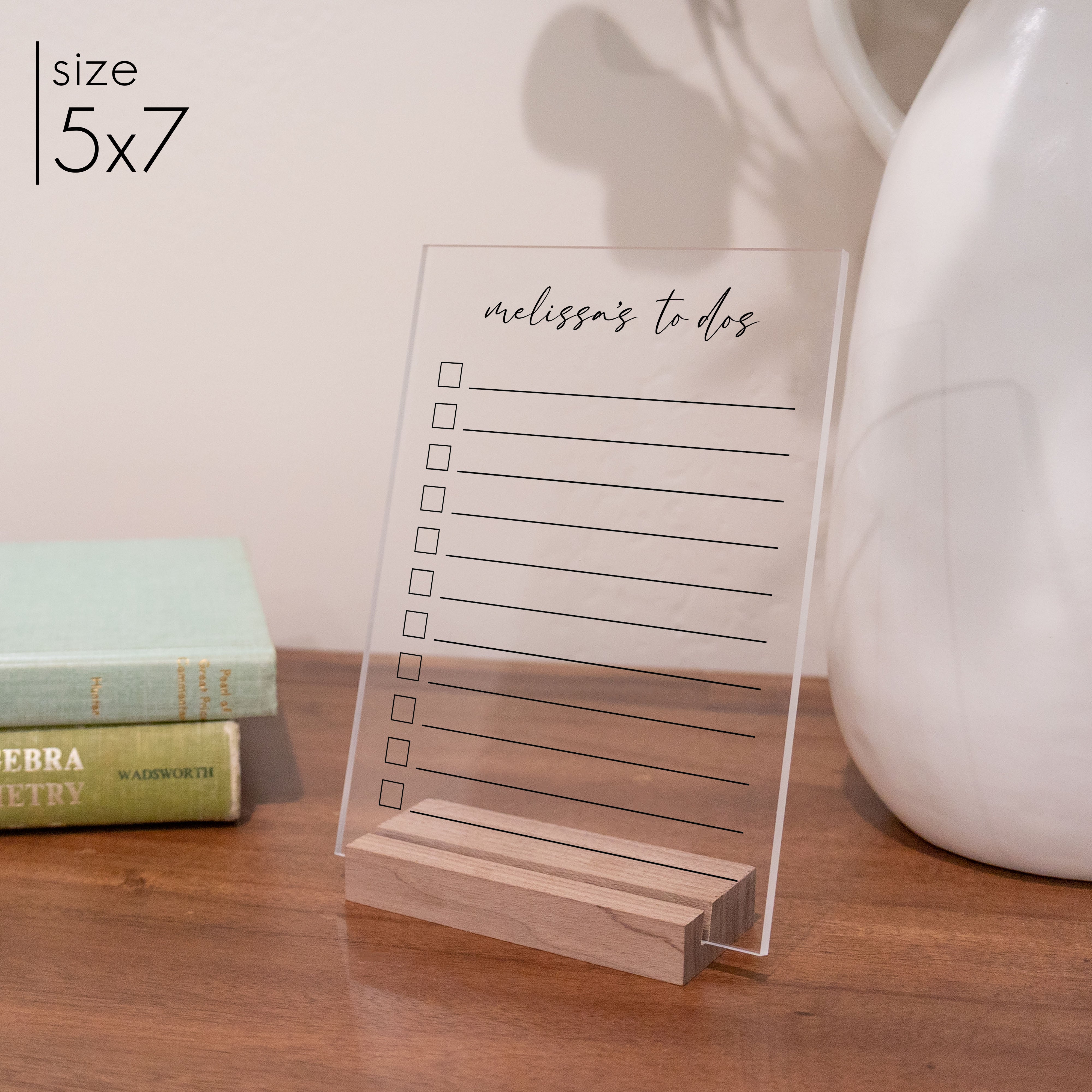 Custom Acrylic To Do List | Pennington Style