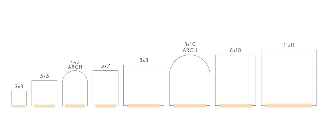 Personalized Acrylic Notes Board | Multi Style
