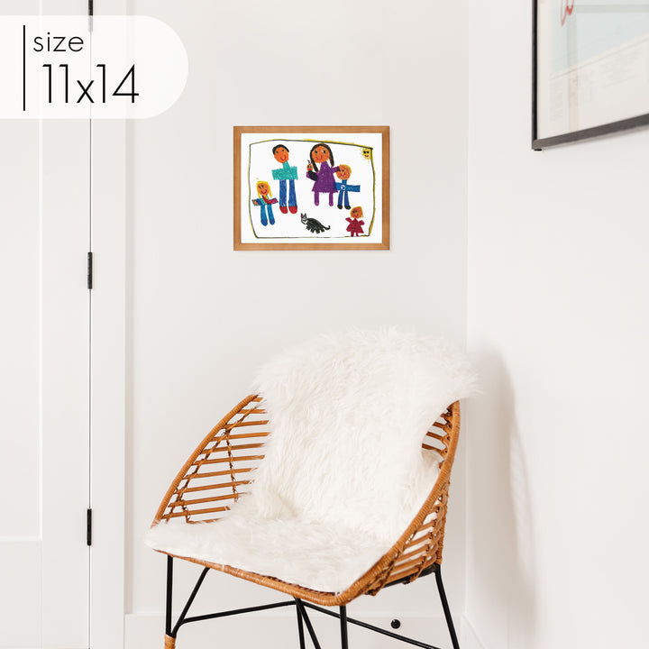 Custom Framed Kid Art
