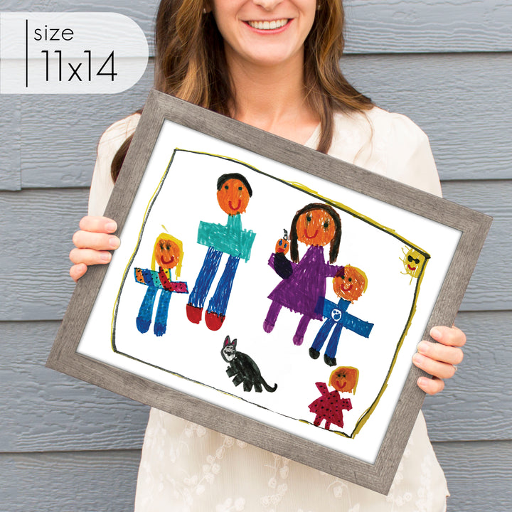 Custom Framed Kid Art