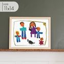 Custom Framed Kid Art