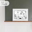 Custom Framed Kid Art