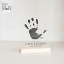 Custom Acrylic Baby Handprint Art