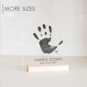 Custom Acrylic Baby Handprint Art