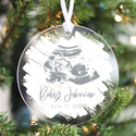 Custom Acrylic Ultrasound Christmas Ornament